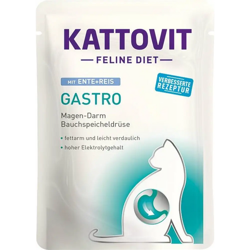 KATTOVIT Feline Diet Gastro - мокра храна за котки - 12 х