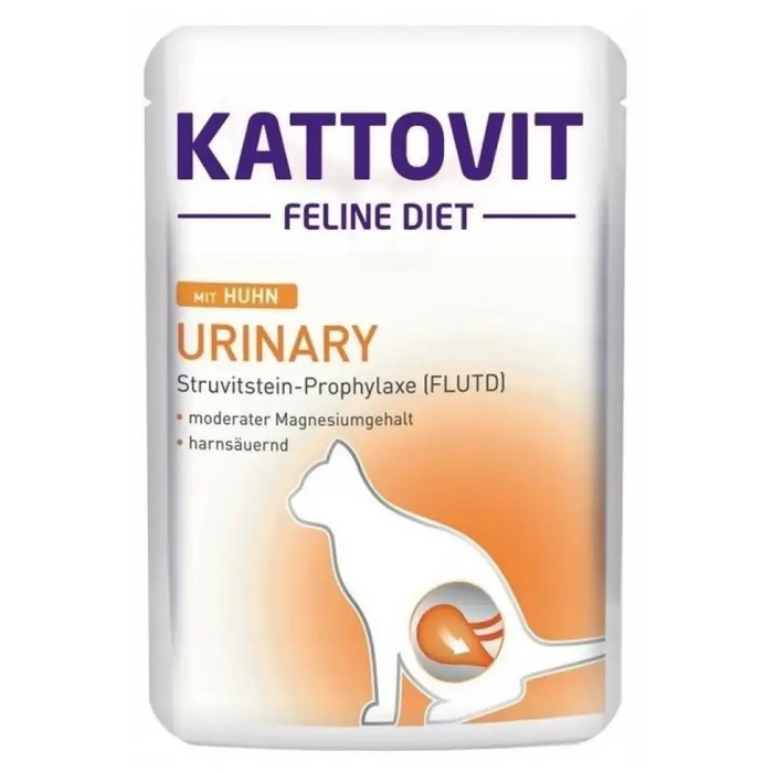 KATTOVIT Feline Diet Urinary Chicken - мокра храна за котки