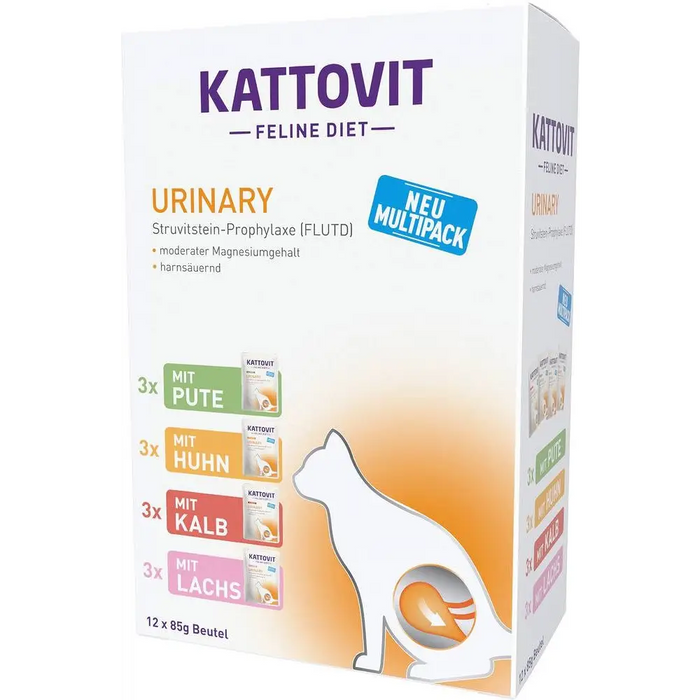 KATTOVIT Feline Diet Urinary - мокра храна за котки - 12 х