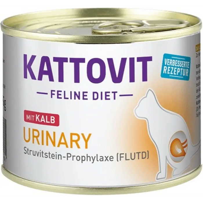 KATTOVIT Feline Diet Urinary Veal - мокра храна за котки