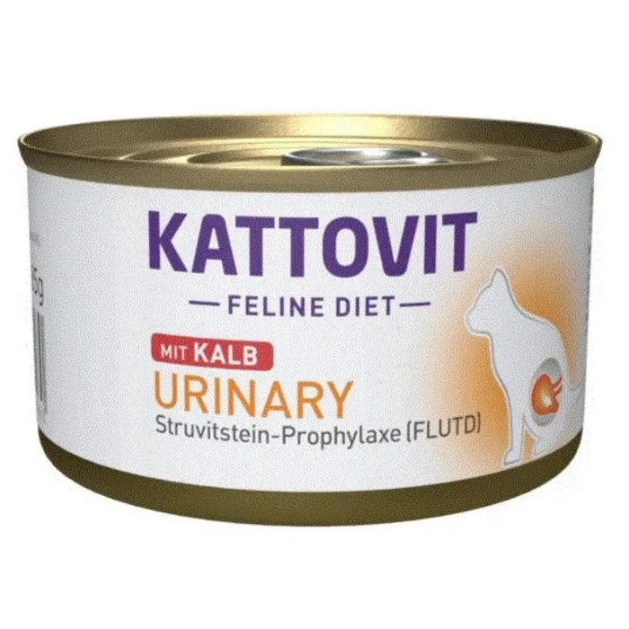 KATTOVIT Feline Diet Urinary Veal - мокра храна за котки