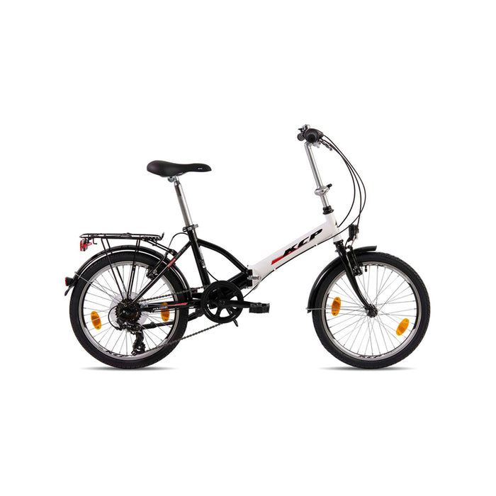 ВЕЛОСИПЕД KCP FOLD WHITE 20" 101010 СКОРОСТИ 6, РАМКА СТОМАНЕНА