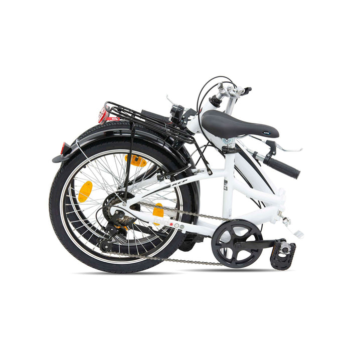 ВЕЛОСИПЕД KCP FOLD WHITE 20" 101012 СКОРОСТИ 6, РАМКА АЛУМИНИЕВА
