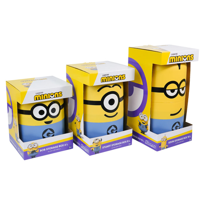 КУТИЯ ЗА СЪХРАНЕНИЕ MINIONS STUART 8 L KEEEPER