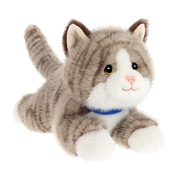 Плюшена играчка Keel Toys Keeleco - Коте Kitty Love, легнало, 28 cm, асортимент