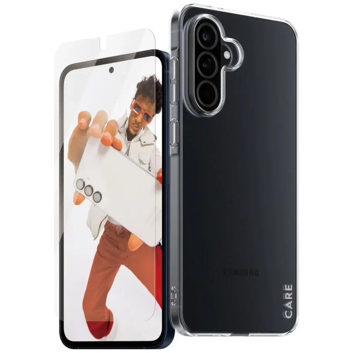 Кейс CARE by PanzerGlass Fashion 2in1 + стъкло за Samsung