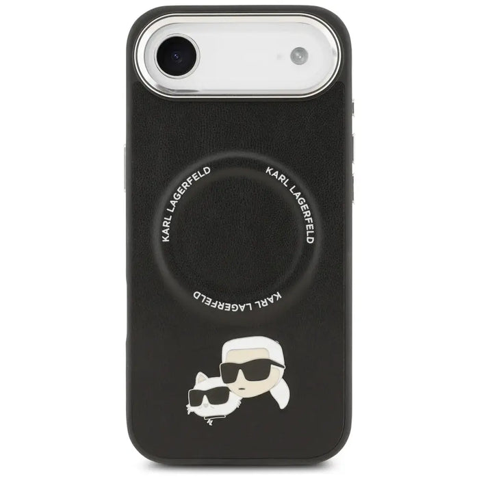 Кейс Karl Lagerfeld Karl & Choupette Pins MagSafe за iPhone