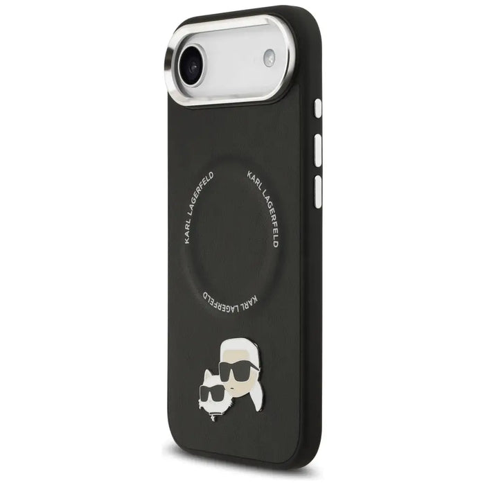Кейс Karl Lagerfeld Karl & Choupette Pins MagSafe за iPhone