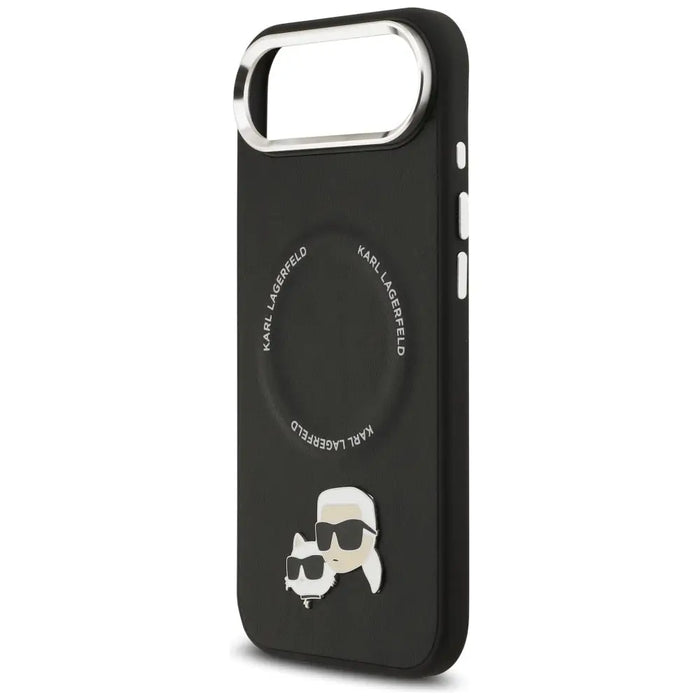 Кейс Karl Lagerfeld Karl & Choupette Pins MagSafe за iPhone