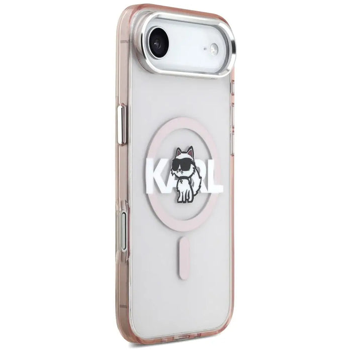 Кейс Karl Lagerfeld IML Choupette Sketch Logo MagSafe