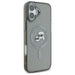 Кейс Karl Lagerfeld IML Metal Karl&Choupette Head MagSafe