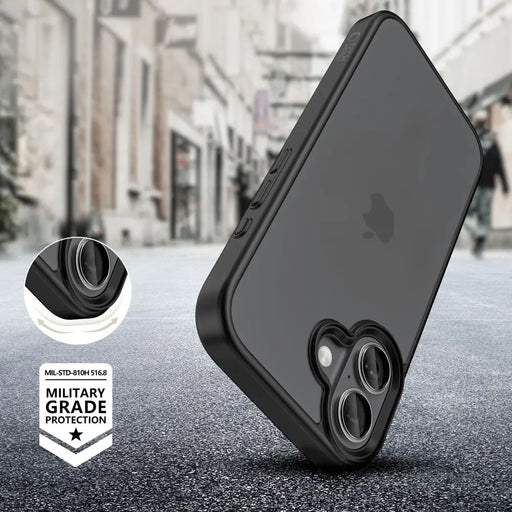 Кейс Tech-Protect MagMat за iPhone 17 - матово черен
