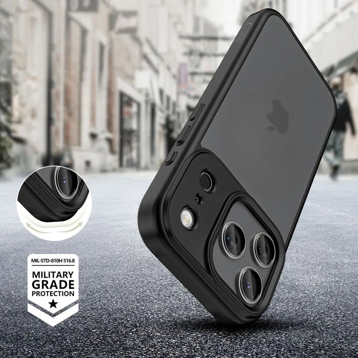 Кейс Tech-Protect MagMat за iPhone 17 Pro Max - матово черен