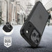 Кейс Tech-Protect MagMat за iPhone 17 Pro Max - матово черен