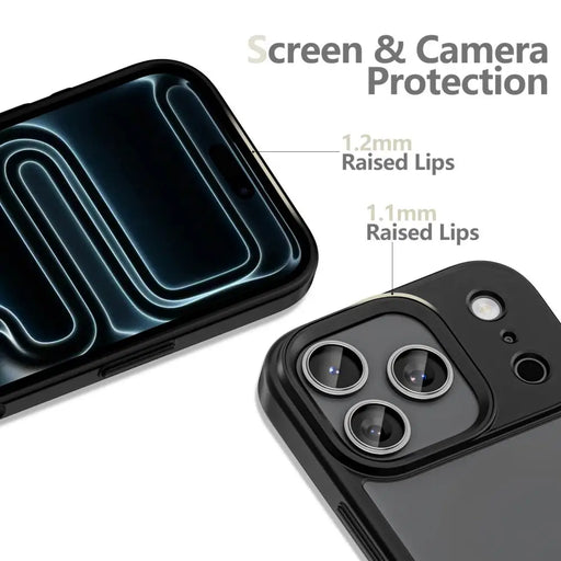 Кейс Tech-Protect MagMat за iPhone 17 Pro Max - матово черен