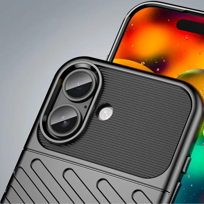 Кейс Thunder за iPhone 17 - черен