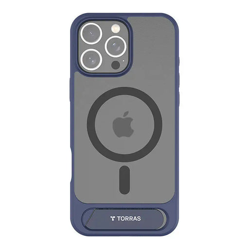 Кейс Torras Pstand Series за iPhone 16 Pro син