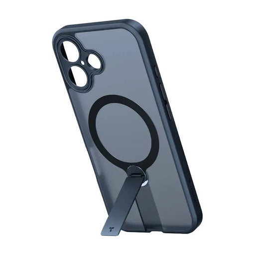 Кейс Torras Pstand Spin за iPhone 16 Plus черен