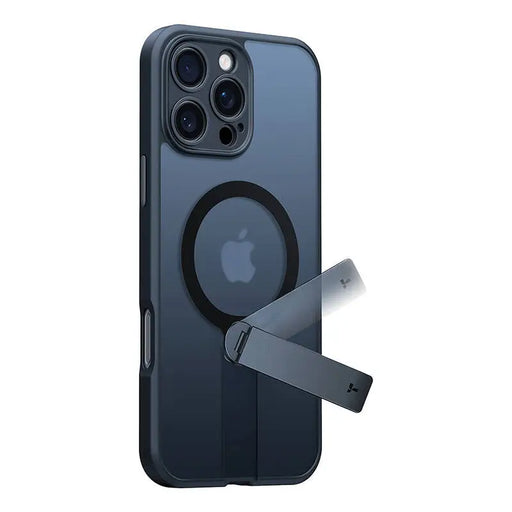 Кейс Torras Pstand Spin за iPhone 16 Pro черен