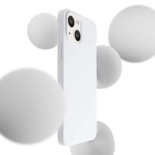 Кейс 3mk Hardy Silicone MagCase за Apple iPhone 14 Plus бял
