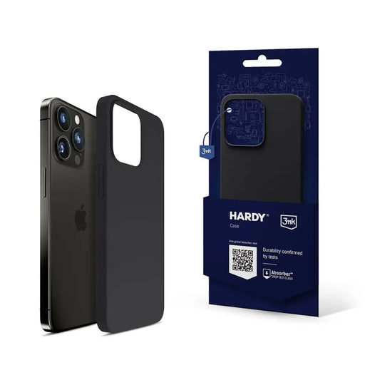 Кейс 3mk Hardy Silicone MagCase за Apple iPhone 14 Pro сив