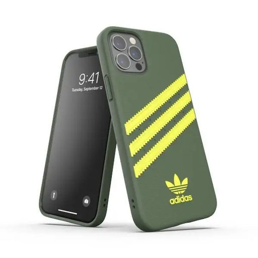 Кейс Adidas OR Molded PU FW20 за iPhone 12 Pro / зелен 42254