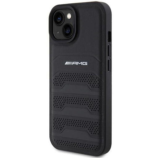 Кейс AMG AMHCP15MGSEBK за iPhone 15 Plus 6.7 черен / черен