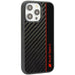 Кейс Audi Carbon Fiber Stripe за iPhone 14 Pro 6.1 черен /