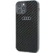 Кейс Audi Carbon Fiber за iPhone 12/12 Pro 6.1 черен / черен