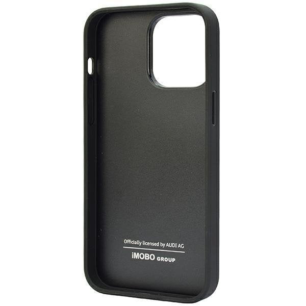 Кейс Audi Genuine Leather за iPhone 14 Pro Max 6.7 черен