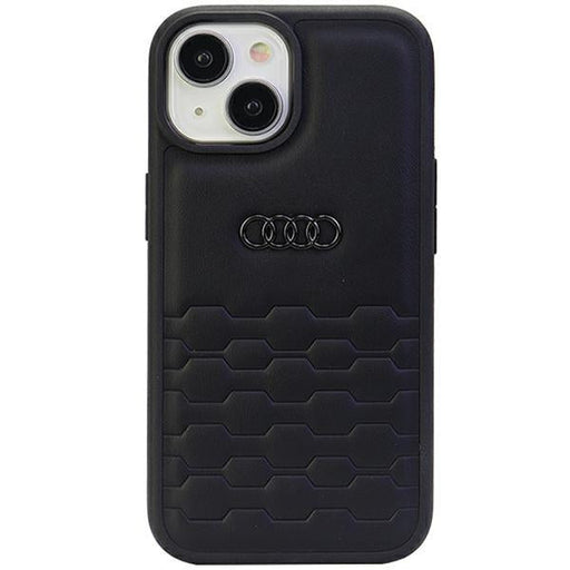 Кейс Audi GT Synthetic Leather за iPhone 15 Plus 6.7 черен /