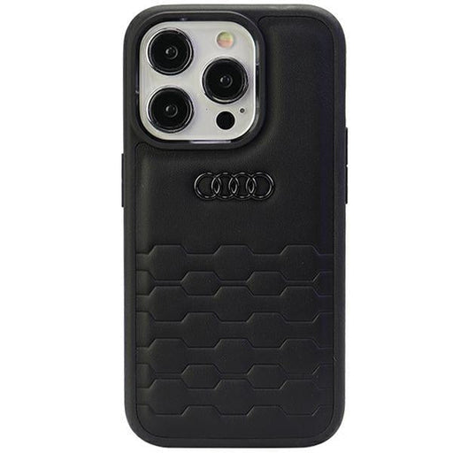 Кейс Audi GT Synthetic Leather за iPhone 15 Pro 6.1 черен /