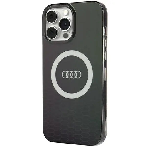 Кейс Audi IML Big Logo MagSafe за iPhone 13 Pro / черен