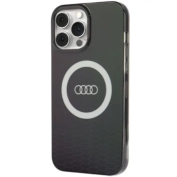 Кейс Audi IML Big Logo MagSafe за iPhone 13 Pro Max черен