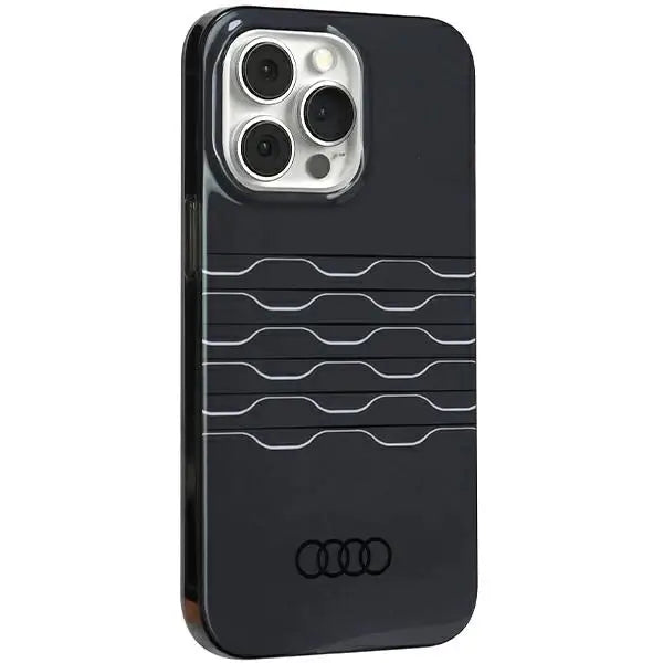 Кейс Audi IML MagSafe за iPhone 13 Pro Max черен