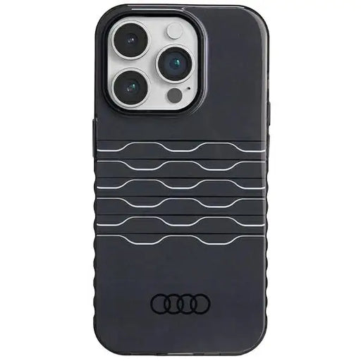 Кейс Audi IML MagSafe за iPhone 14 Pro черен