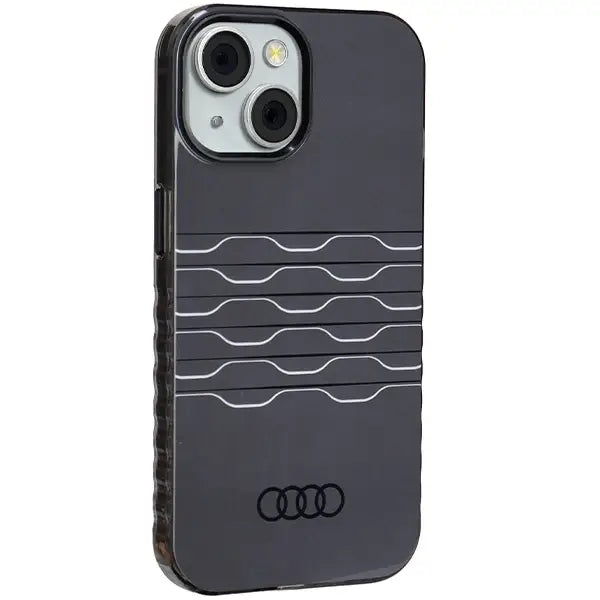 Кейс Audi IML MagSafe за iPhone 15 / 14 13 черен