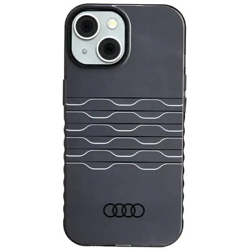 Кейс Audi IML MagSafe за iPhone 15 / 14 13 черен