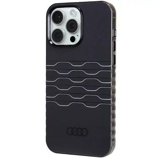 Кейс Audi IML MagSafe за iPhone 15 Pro Max черен