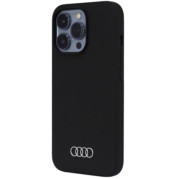 Кейс Audi Silicone Case за iPhone 13 Pro / 13 6.1 черен /