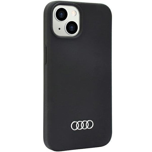 Кейс Audi Silicone Case за iPhone 14 6.1 черен / черен твърд