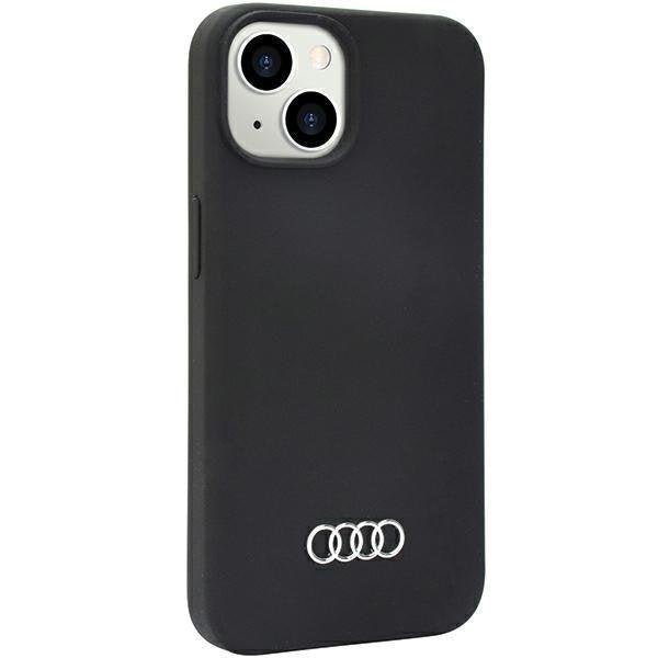 Кейс Audi Silicone Case за iPhone 14 6.1 черен / черен твърд