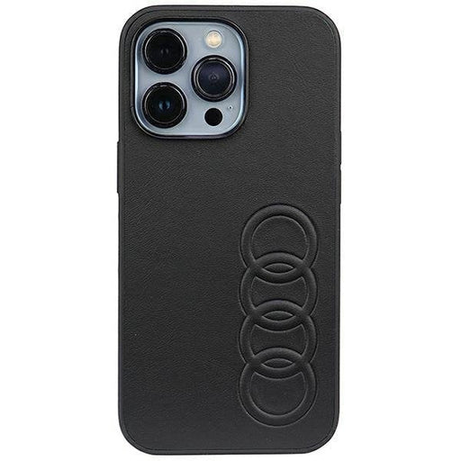 Кейс Audi Synthetic Leather за iPhone 13 Pro / 13 6.1 черен