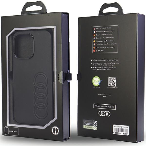 Кейс Audi Synthetic Leather за iPhone 13 Pro / 13 6.1 черен