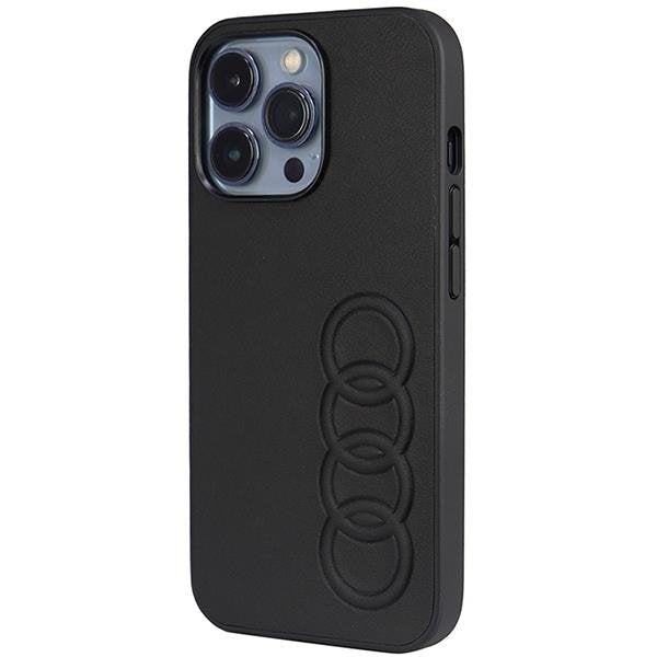 Кейс Audi Synthetic Leather за iPhone 13 Pro / 13 6.1 черен