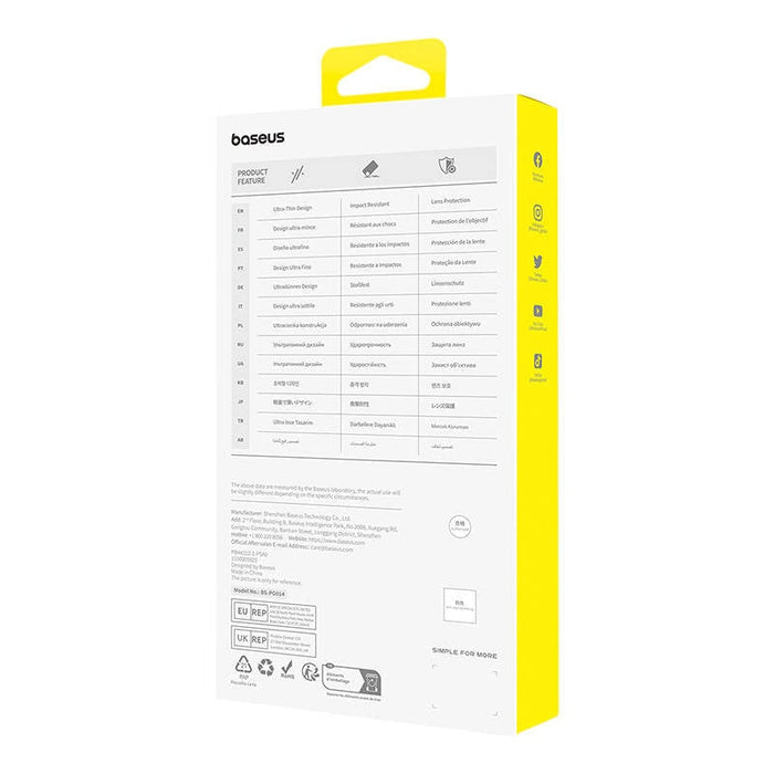 Кейс Baseus OS-Lucent Series за iPhone 15 Pro съвместим