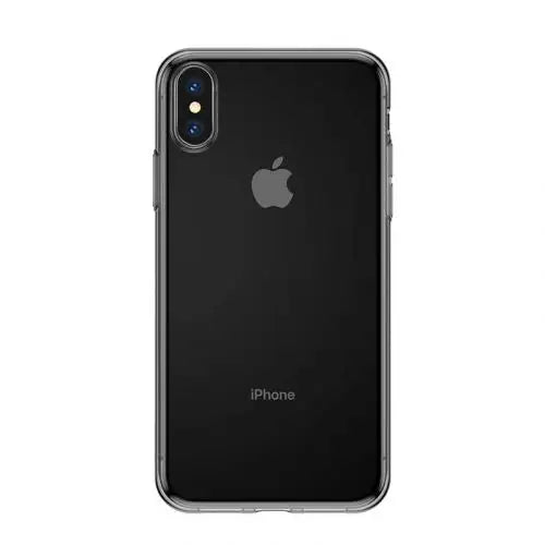 Кейс Baseus Simplicity за iPhone Xs прозрачен / черен