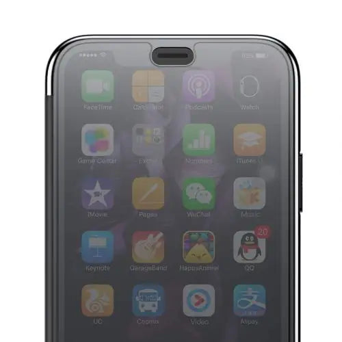 Кейс Baseus Touchable за iPhone Xs черен (WIAPIPH58-TS01)