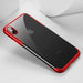 Кейс Baseus за iPhone Xs Max червен/брокат