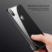 Кейс Baseus за iPhone Xs Max прозрачен/черен